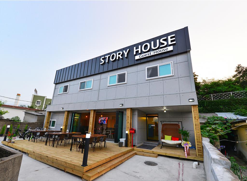 Story House Hotell Sokcho Exteriör bild